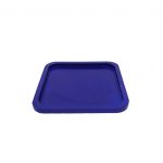 BANDEJA QUADRADA MDF BORDA AZUL BIC