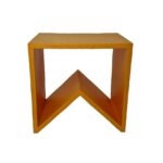 BANCO BANDEIRA LARANJA MDF