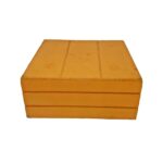 CAIXA ALTURA LARANJA MDF