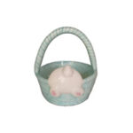 CESTA CERÂMICA RABINHO VERDE P