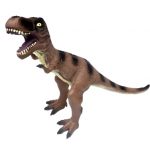 DINOSSAURO REX MARROM BORRACHA G