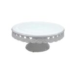 BOLEIRA PASSA FITA COM BORDA DE ROSAS G CERÂMICA