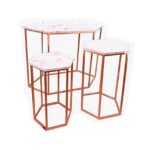 MESA SEXTAVADA ROSE GOLD TRIO