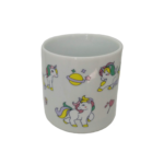 CACHEPÔ REDONDO UNICÓRNIOS CERÂMICA