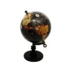 GLOBO TERRESTRE VINTAGE PRETO M
