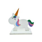 UNICÓRNIO COM BASE MDF