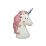 UNICÓRNIO BUSTO ROSA LOUÇA