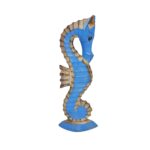 CAVALO MARINHO AZUL G - MADEIRA