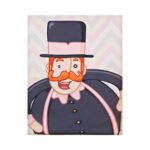 PAINEL DE MESA BITA - MDF COM TECIDO SUBLIMADO