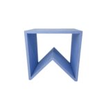 BANCO BANDEIRA AZUL CLARO P - MDF