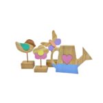 KIT JARDIM 4 PEÇAS - PINUS