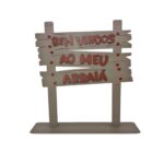PLACA MEU ARRAIÁ - MDF