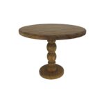 BOLEIRA RÚSTICA TORNEADA M - MADEIRA