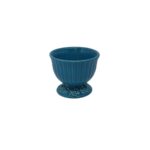 CACHEPO REDONDO COM ROSAS P - CEÂMICA