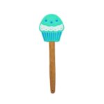 ESPÁTULA DE SILICONE CUP CAKE VERDE