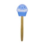 ESPÁTULA DE SILICONE CUP CAKE AZUL