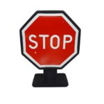LUMINÁRIA PLACA STOP  - PLÁSTICO