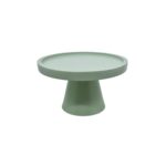 BOLEIRA CONE COM BORDA P - MADEIRA/METAL