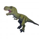 DINOSSAURO REX G VERDE - BORRACHA