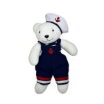 URSO MARINHEIRO COM MACACÃO M  - TECIDO