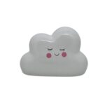 NUVEM BRANCA EM CERÂMICA COM ROSTINHO FELIZ. LOCAÇÃO PARA FESTA