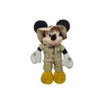 PERSONAGEM EM PLUSH DO MICKEY VESTIDO COM ROUPA DE SAFARI. LOCAÇÃO PARA FESTAS
