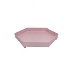 BANDEJA SEXTAVADA FOSCA COM BORDA - METAL