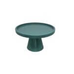 BOLEIRA CONE COM BORDA M - METAL /MADEIRA