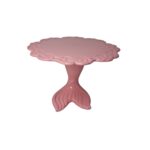 BOLEIRA CAUDA FLORAL ROSA M - CERÂMICA