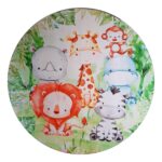 PAINEL REDONDO SAFARI BABY - TECIDO