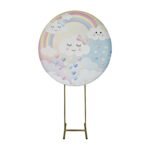 PAINEL REDONDO - TECIDO SUBLIMADO