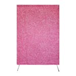 PAINEL RETANGULAR GLITTER PINK - TECIDO SUBLIMADO