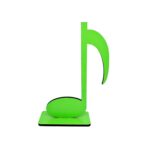 NOTA MUSICAL COLCHEIA VERDE NEON - MDF
