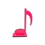 NOTA MUSICAL COLCHEIA PINK NEON - MDF
