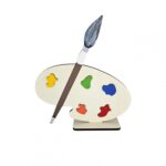 DISPLAY AQUARELA COM PINCEL - MDF