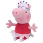 PERSONAGEM PEPPA, DO DESENHO PEPPA PIG, EM PLUSH, VESTIDA DE BAILARINA. DISPONÍVEL PARA LOCAÇÃO PARA FESTA