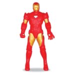 Boneco homem de ferro gigante em vinil para locação.