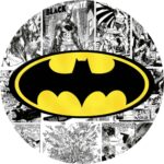 PAINEL REDONDO BATMAN