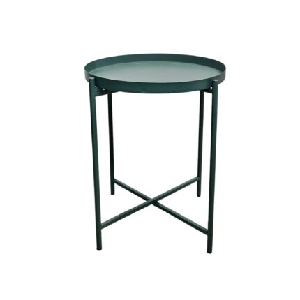 MESINHA REDONDA VERDE DESMONTÁVEL P