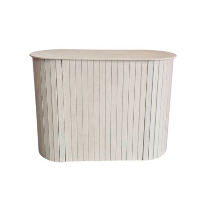 MESA/ CÔMODA OVAL AREIA DESMONTÁVEL